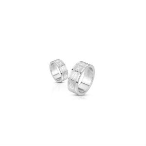 Bague Homme Acier BHAC4