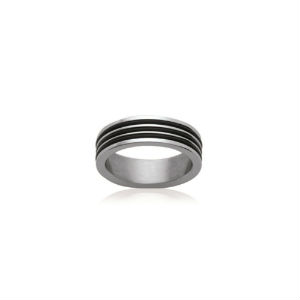 Bague Homme Acier BHAC6