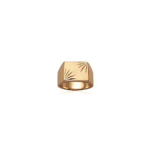Bague Homme Plaqué Or BHO8