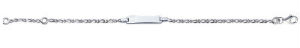 Gourmette Enfant Argent  GEA1