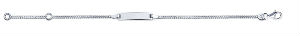 Gourmette Enfant Argent  GEA4