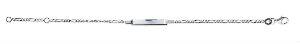 Gourmette Enfant Argent  GEA6