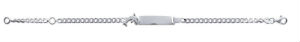 Gourmette Enfant Argent  GEA8