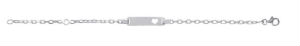 Gourmette Enfant Argent  GEA9