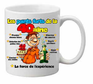 Mug Anniversaire 10